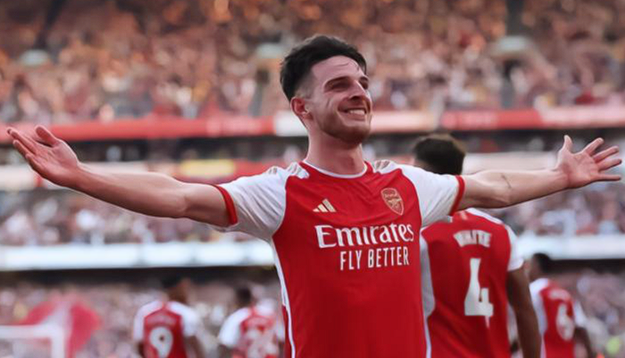 英超第十輪：賴斯頭槌建功助阿森納客勝，評分領跑英超中場